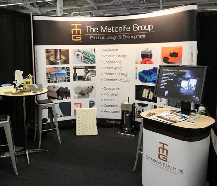 The Metcalfe Group booth at ADM Cleveland
